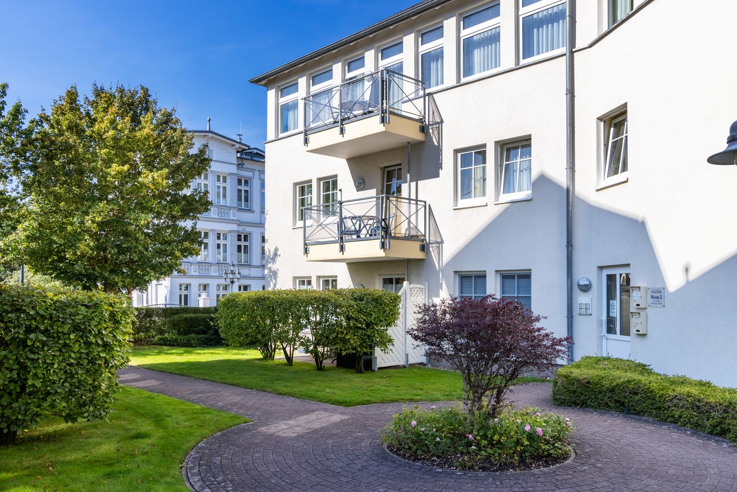  Inselstrand Usedom - Fassade / Eingang