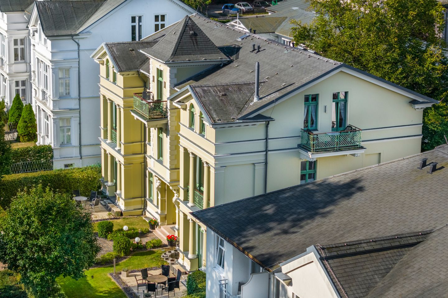  Villa am Ostseestrand Usedom - Vogelperspektive