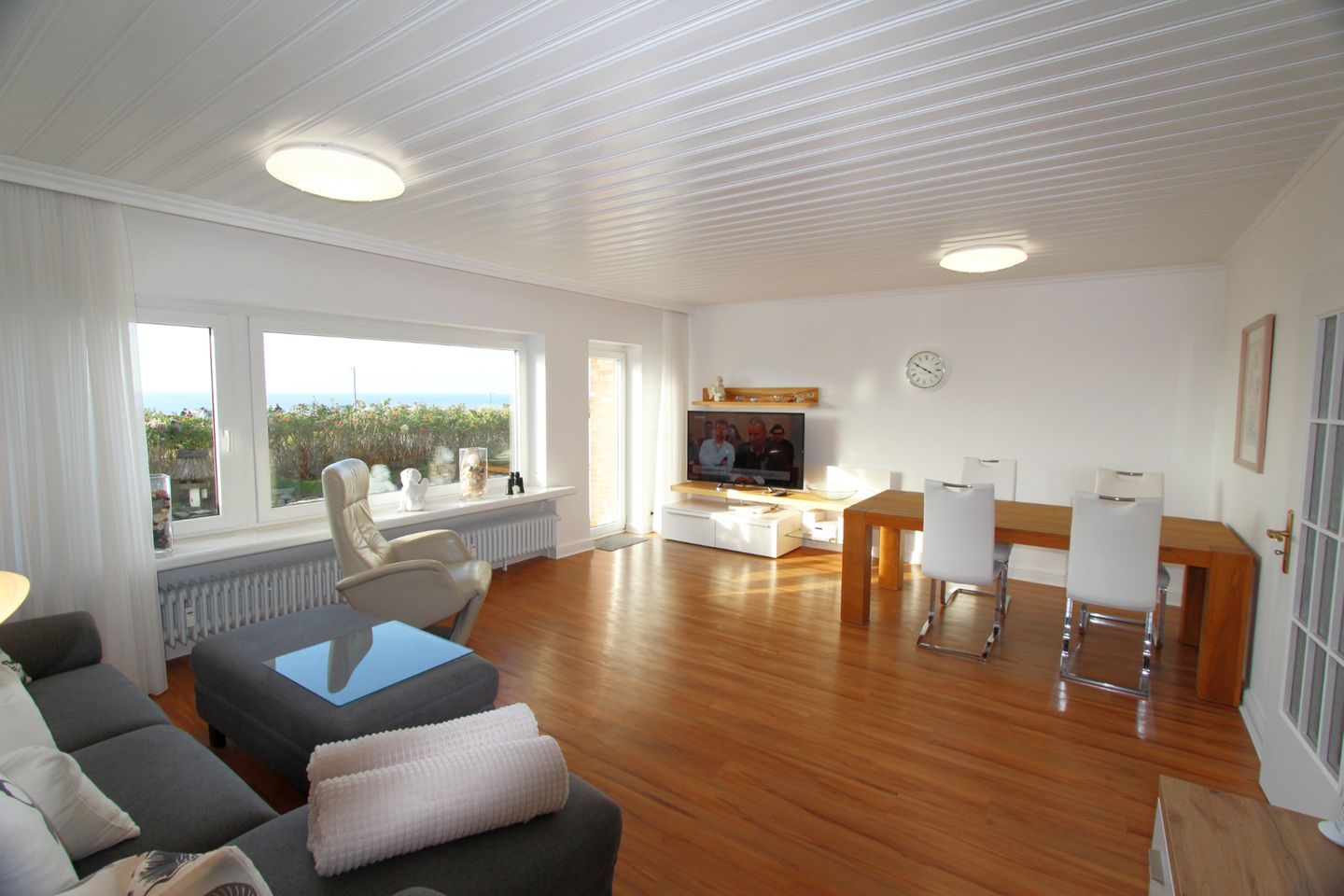 Wonningstair, - Dünenstr. 19, App. 1 Wenningstedt - Wohnzimmer