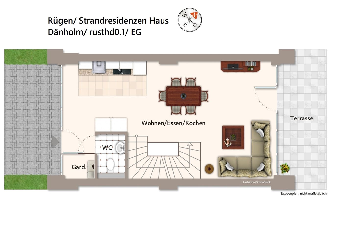 Strandresidenzen Binz-Prora Strandresidenzen Binz-Prora D0.1 Rügen - Grundriss