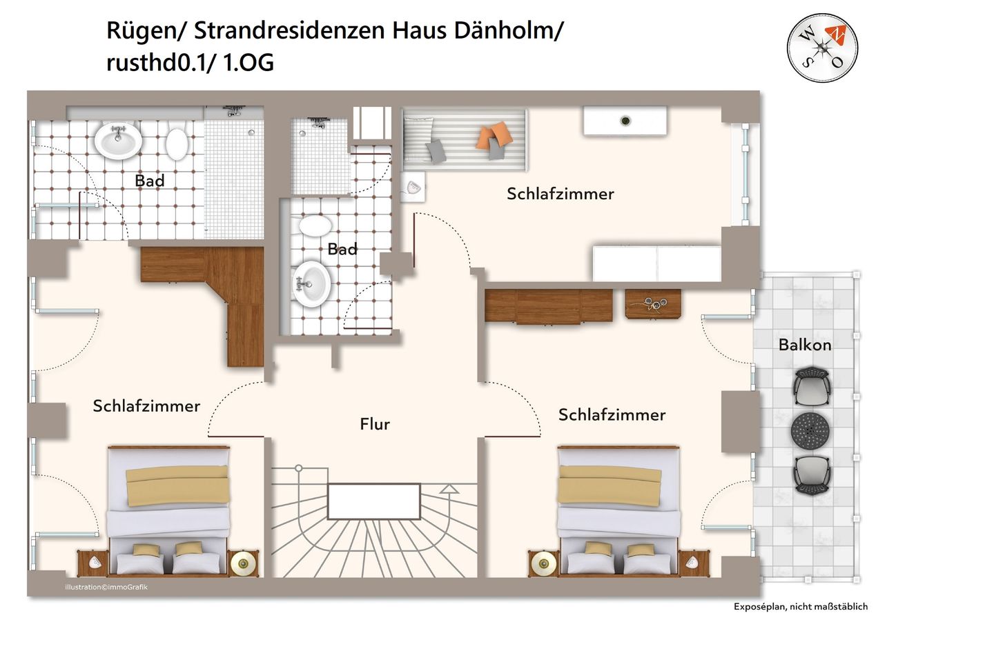 Strandresidenzen Binz-Prora Strandresidenzen Binz-Prora D0.1 Rügen - Grundriss