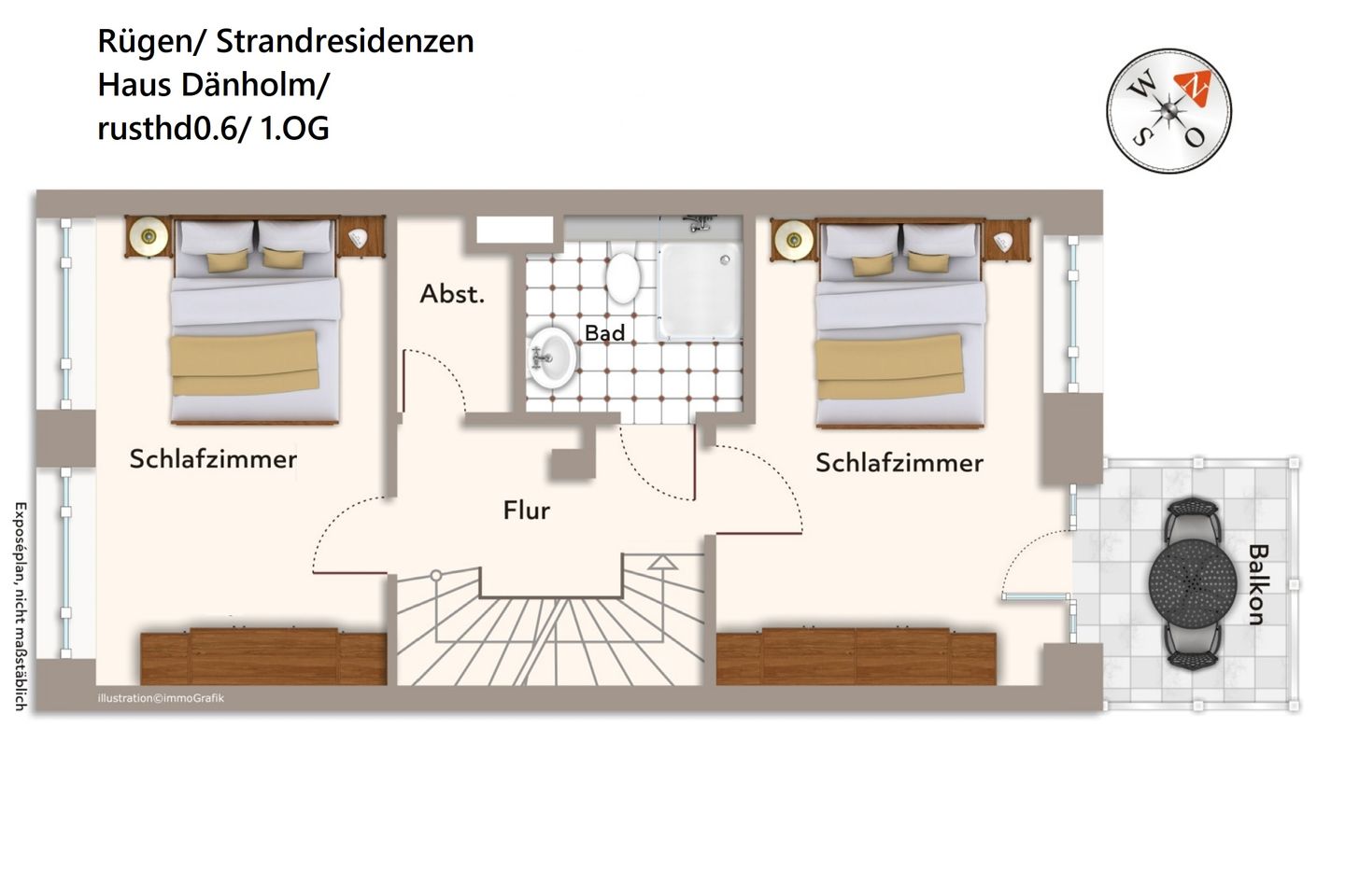Strandresidenzen Binz-Prora Strandresidenzen Binz-Prora D0.6 Rügen - Grundriss