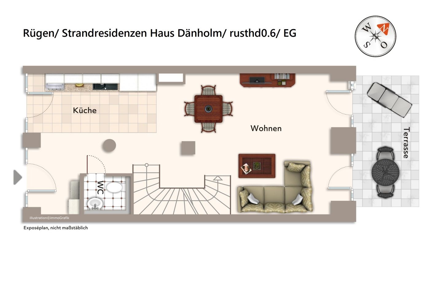 Strandresidenzen Binz-Prora Strandresidenzen Binz-Prora D0.6 Rügen - Grundriss