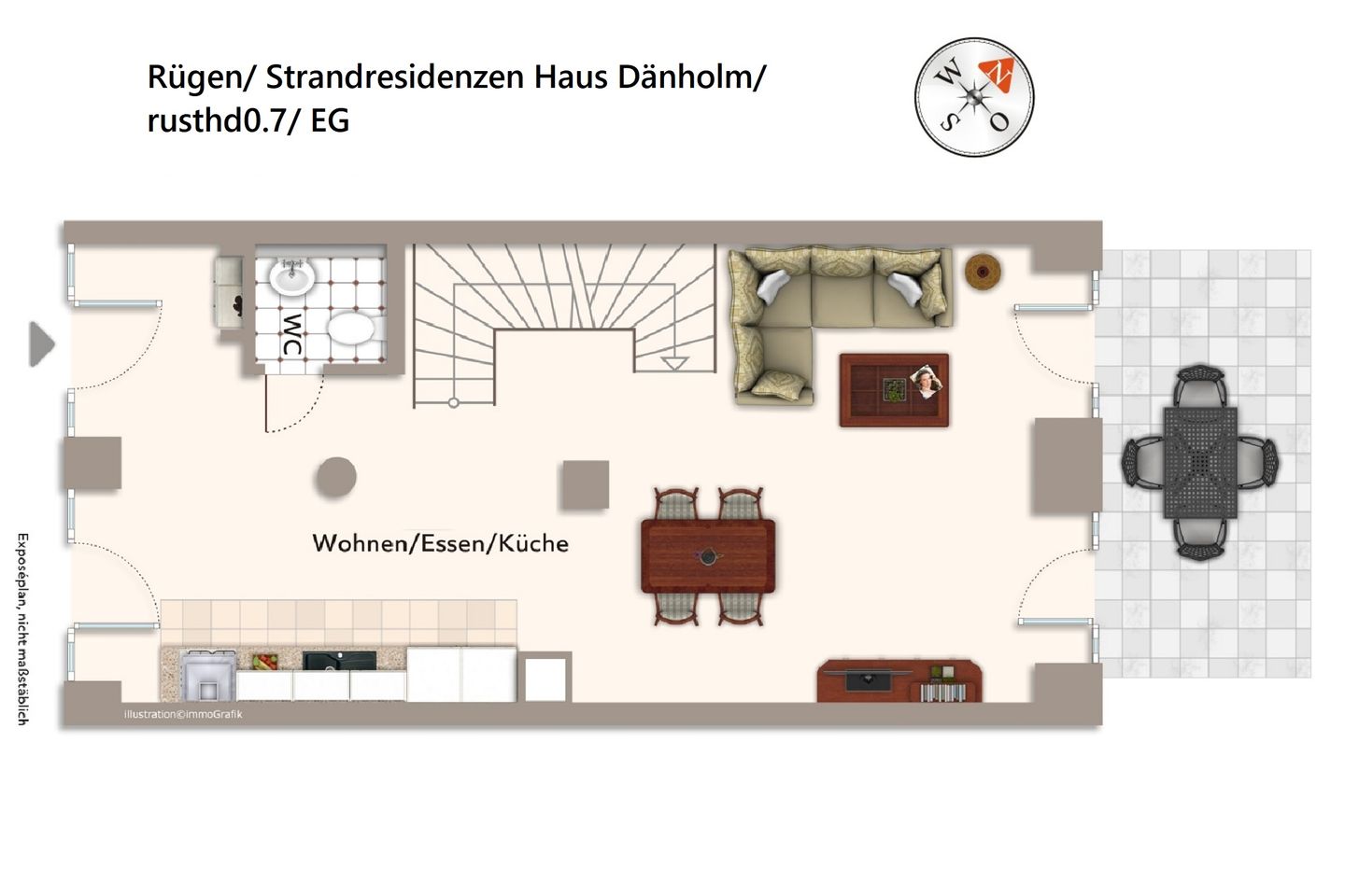 Strandresidenzen Binz-Prora Strandresidenzen Binz-Prora D0.7 Rügen - Grundriss