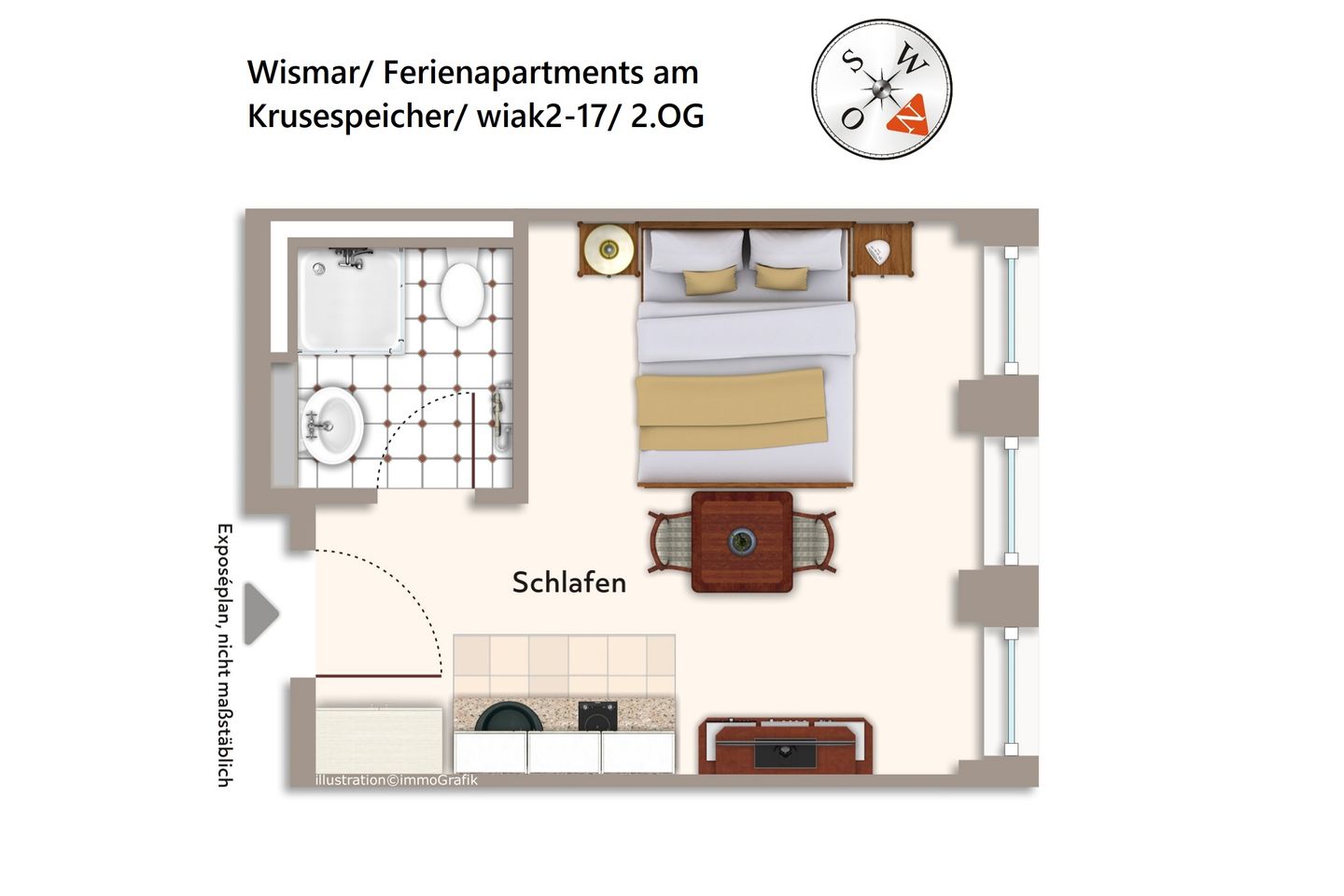 Ferienapartments am Krusespeicher Ferienapartments am Krusespeicher 2-17 Wismar -