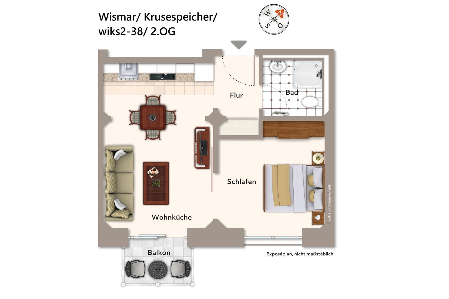 Krusespeicher Krusespeicher 2-38 Wismar -
