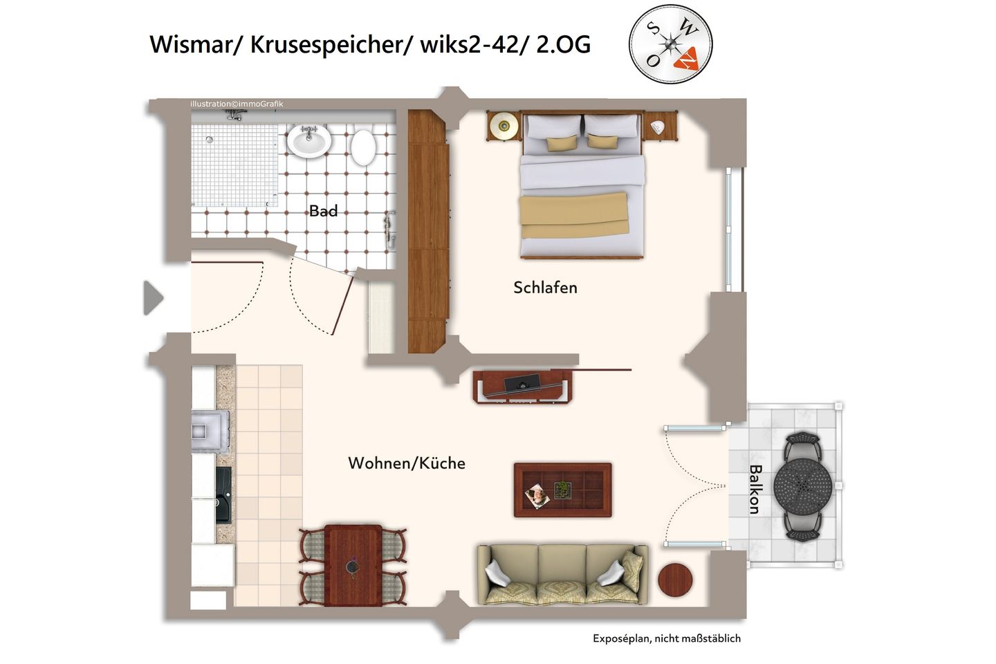 Krusespeicher Krusespeicher 2-42 Wismar -