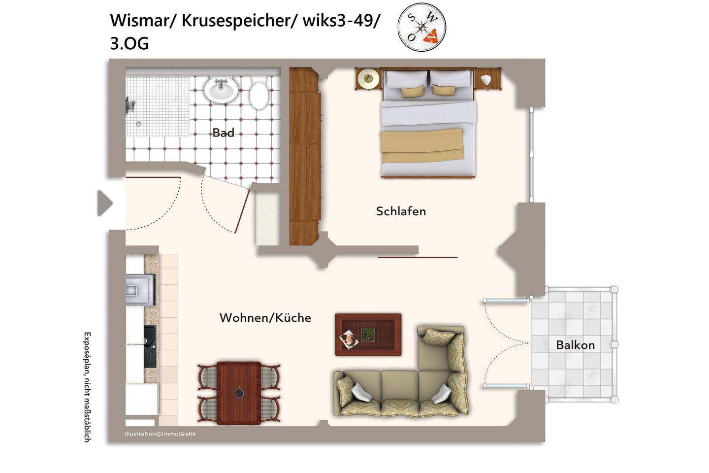 Krusespeicher Krusespeicher 3-49 Wismar -