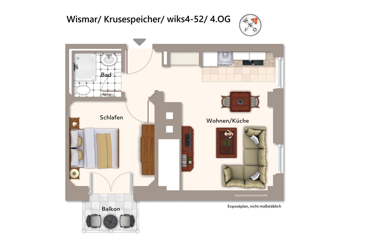 Krusespeicher Krusespeicher 4-52 Wismar - 