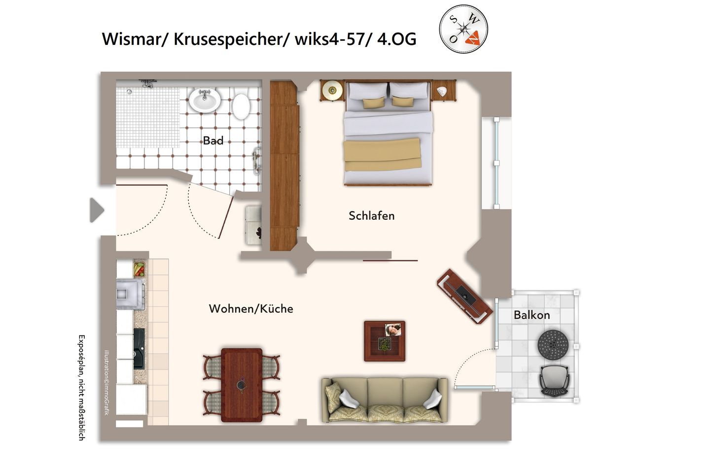 Krusespeicher Krusespeicher 4-57 Wismar -