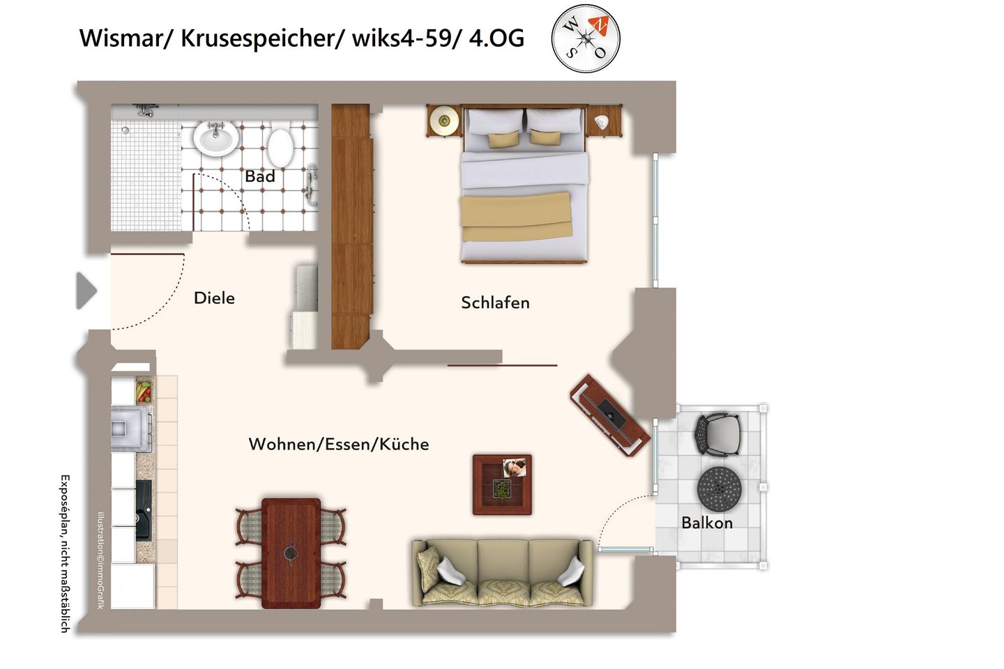 Krusespeicher Krusespeicher 4-59 Wismar -