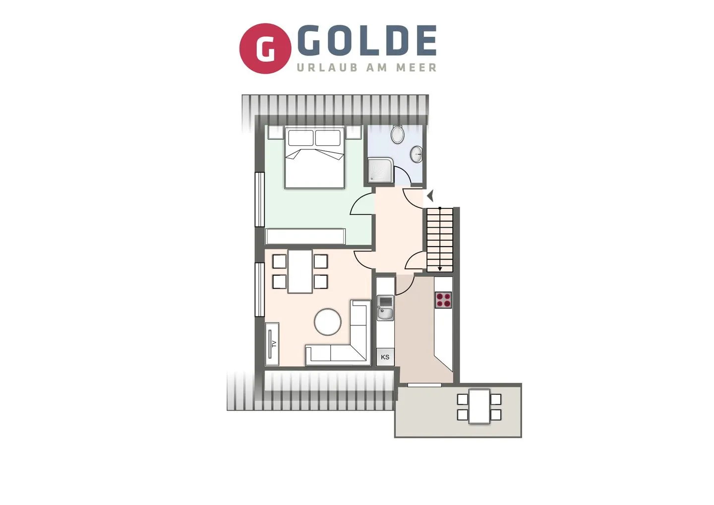 Summer Diek Summerdiek 6 SPO Ording - Grundriss