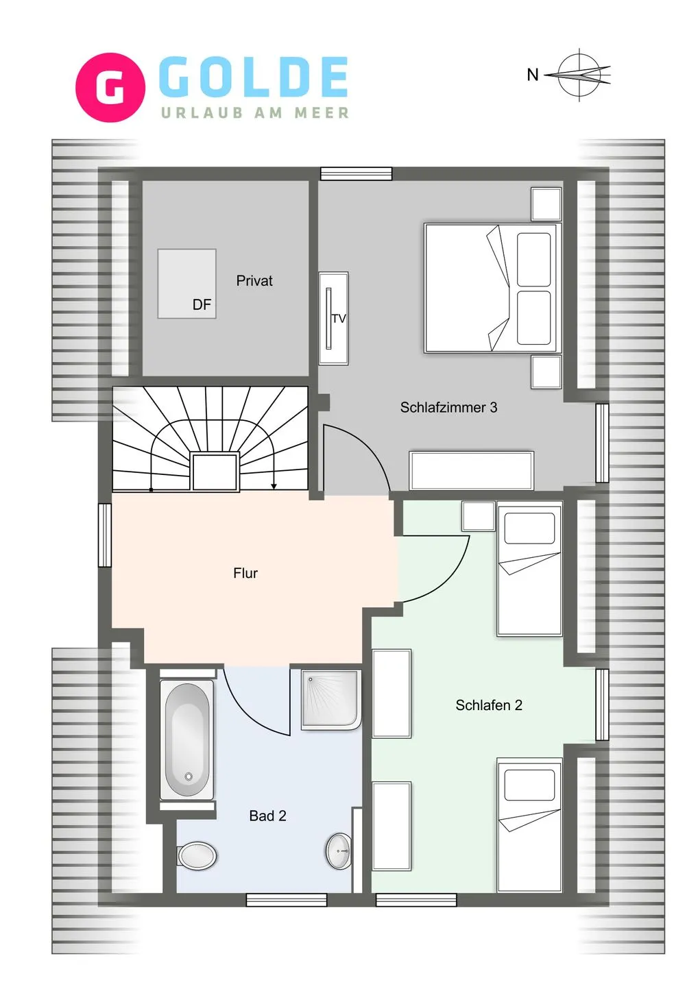 Vermarhüs Einzelhaus Vermarhüs SPO Dorf - Grundriss