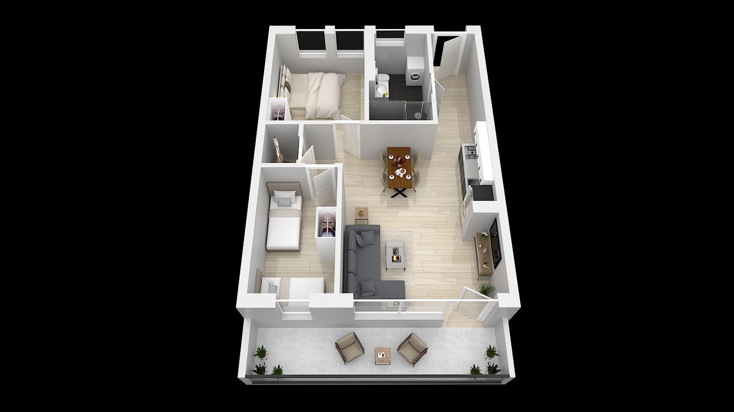 Gebirgsresort Ferienwohnung Schanzenblick Winterberg - Grundriss
