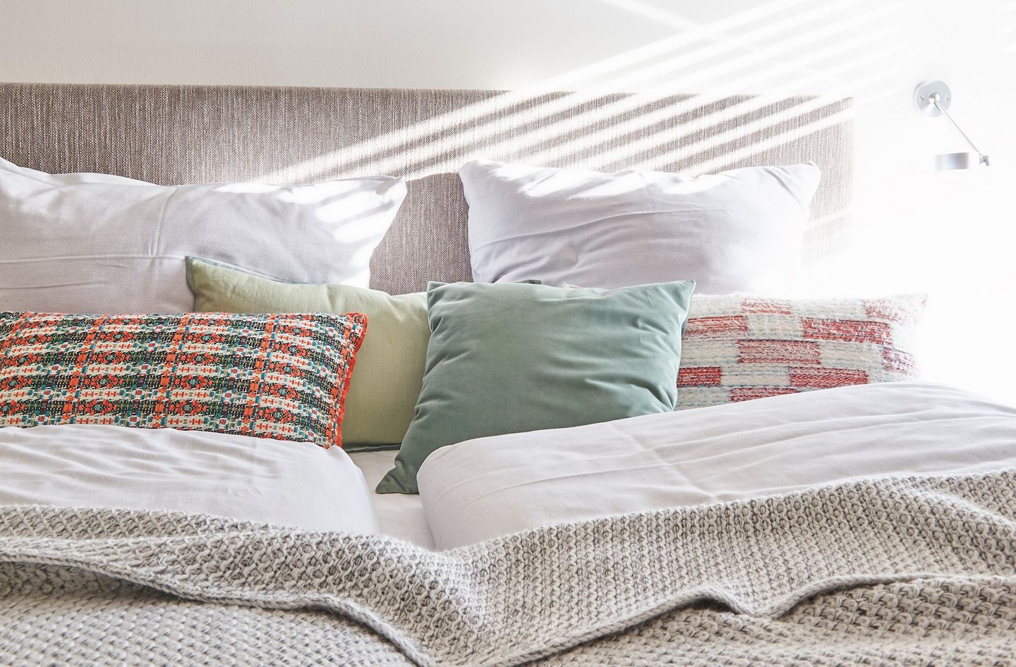 Ohlerich Speicher Ohlerich Speicher 3-18 Wismar - Schlafzimmer mit Doppelbett