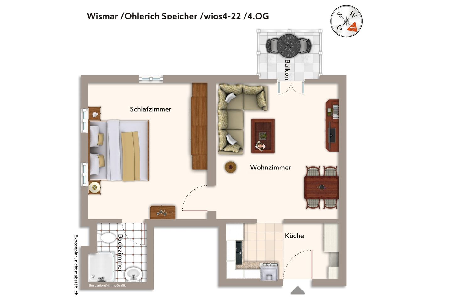 Ohlerich Speicher Ohlerich Speicher 4-22 Wismar - Grundriss