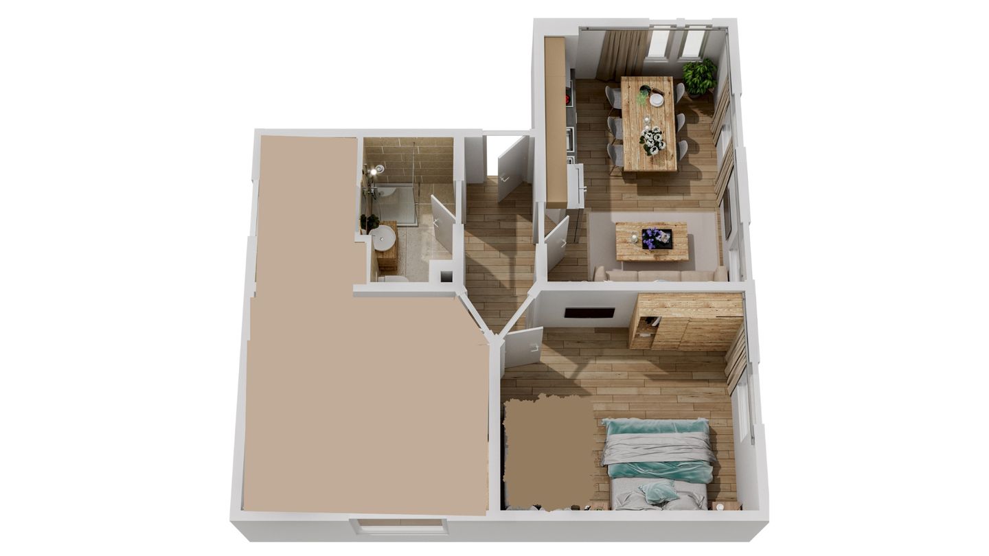 Smart Resorts Haus Topas Ferienwohnung 302 Winterberg - Grundriss