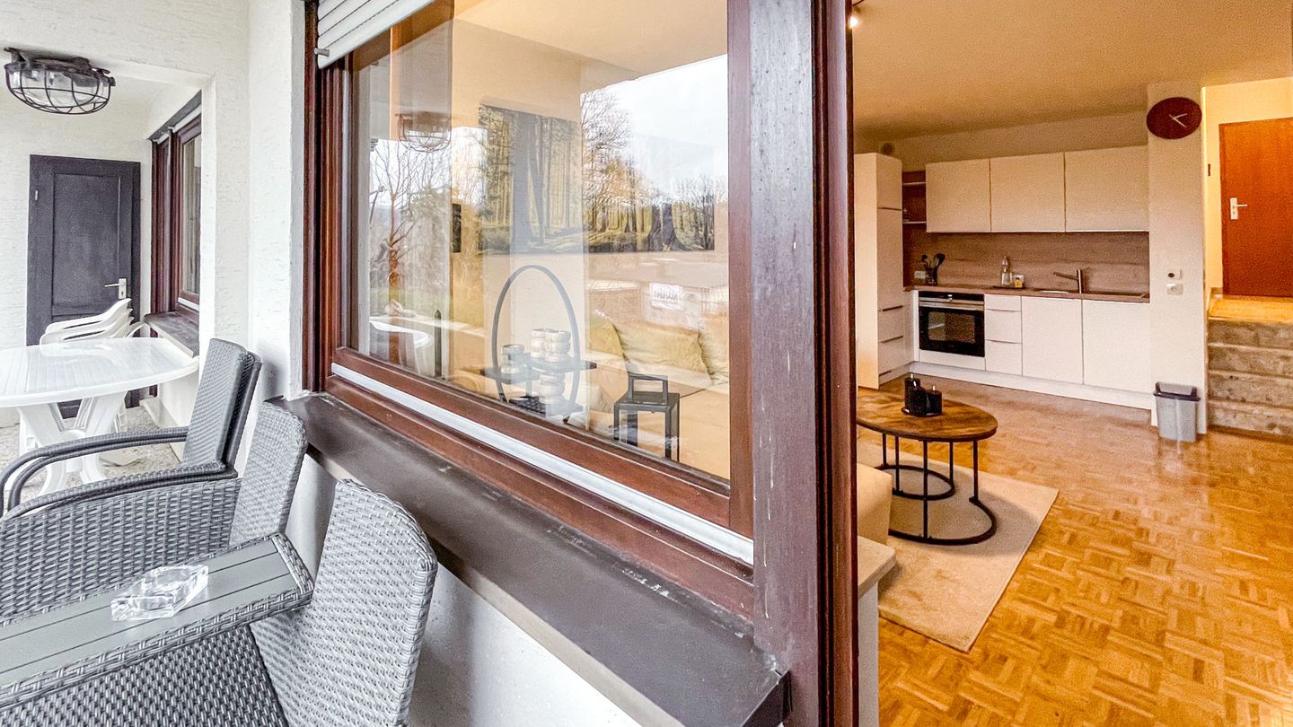  Ferienwohnung am See Winterberg-Niedersfeld - Balkon