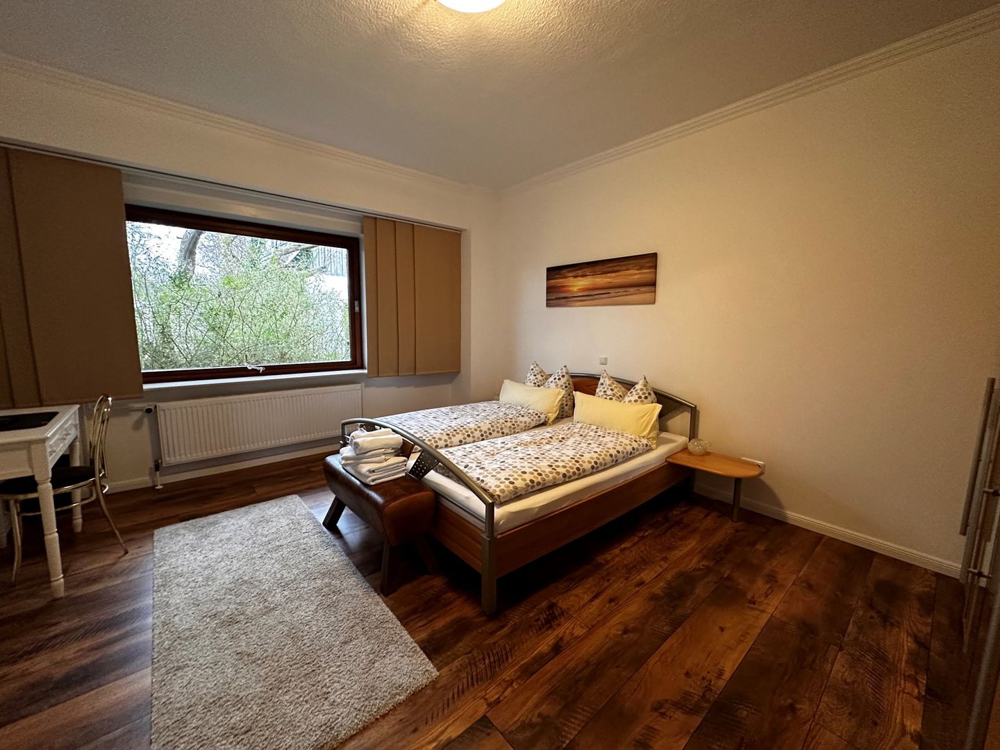 Haus Waasfrees Haushälfte Habel Mehrgenerationenhaus mit Meerblick direkt am Wasser mit Terrasse und Garten Steenodde auf Amrum - 