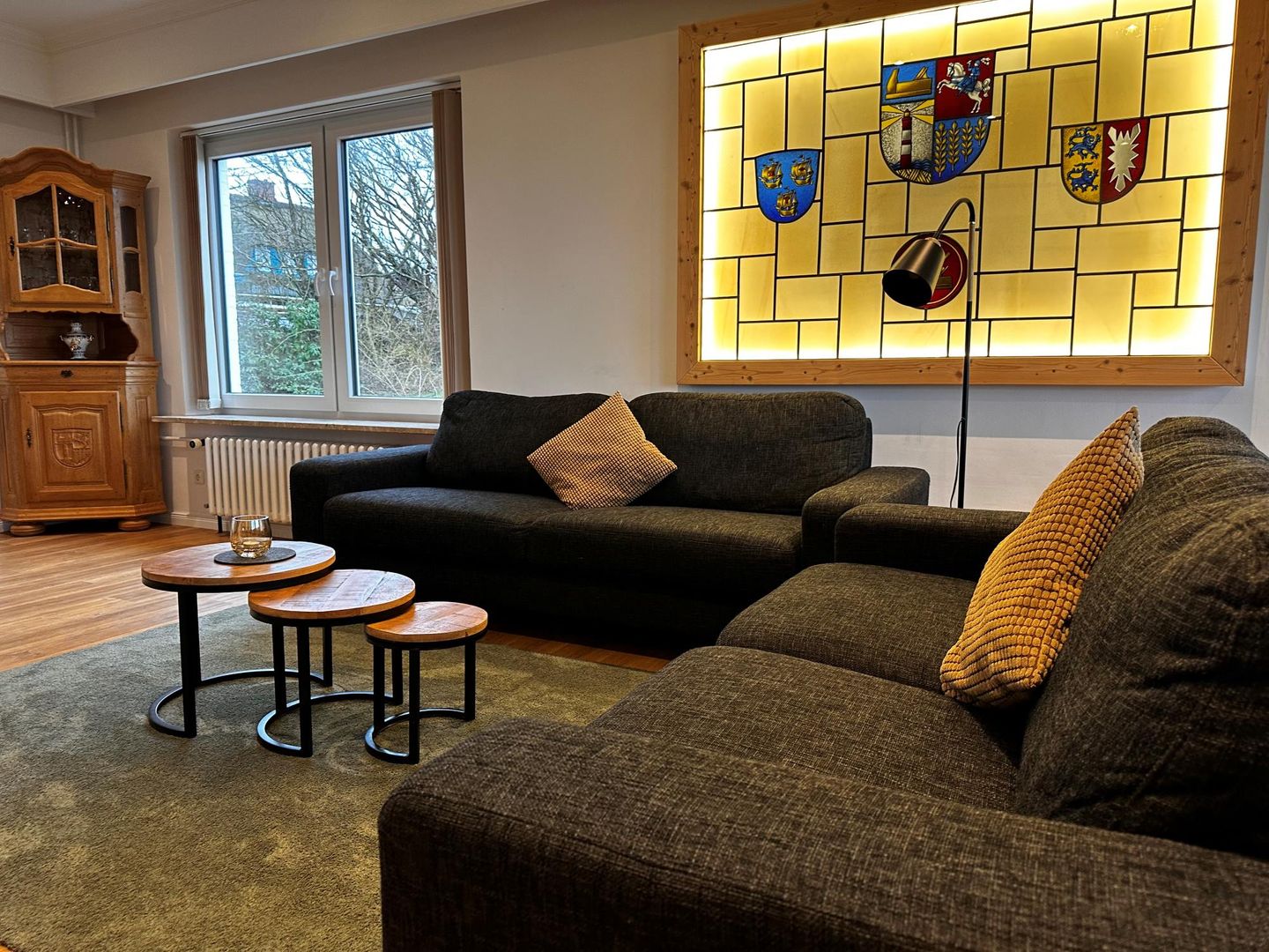 Haus Waasfrees Haushälfte Habel Mehrgenerationenhaus mit Meerblick direkt am Wasser mit Terrasse und Garten Steenodde auf Amrum - 