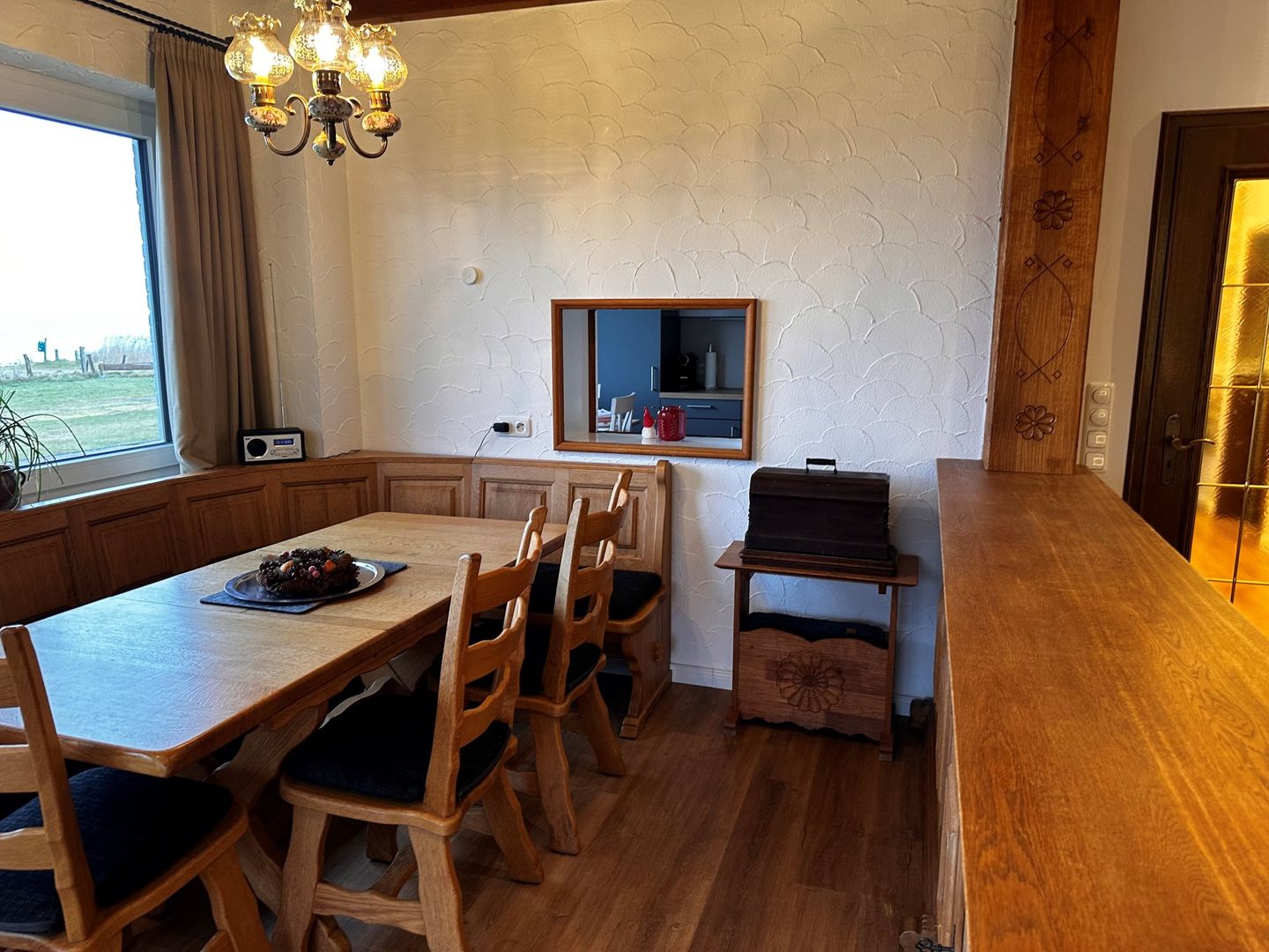 Haus Waasfrees Haushälfte Habel Mehrgenerationenhaus mit Meerblick direkt am Wasser mit Terrasse und Garten Steenodde auf Amrum - 