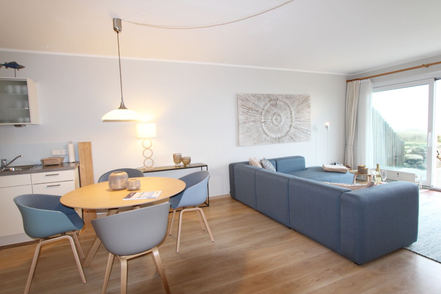 Nordseeblick II  - Dünenstr. 21, App. 2 Wenningstedt - Wohnzimmer