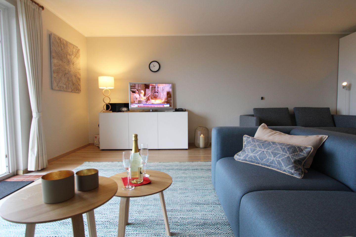 Nordseeblick II  - Dünenstr. 21, App. 2 Wenningstedt - Wohnzimmer