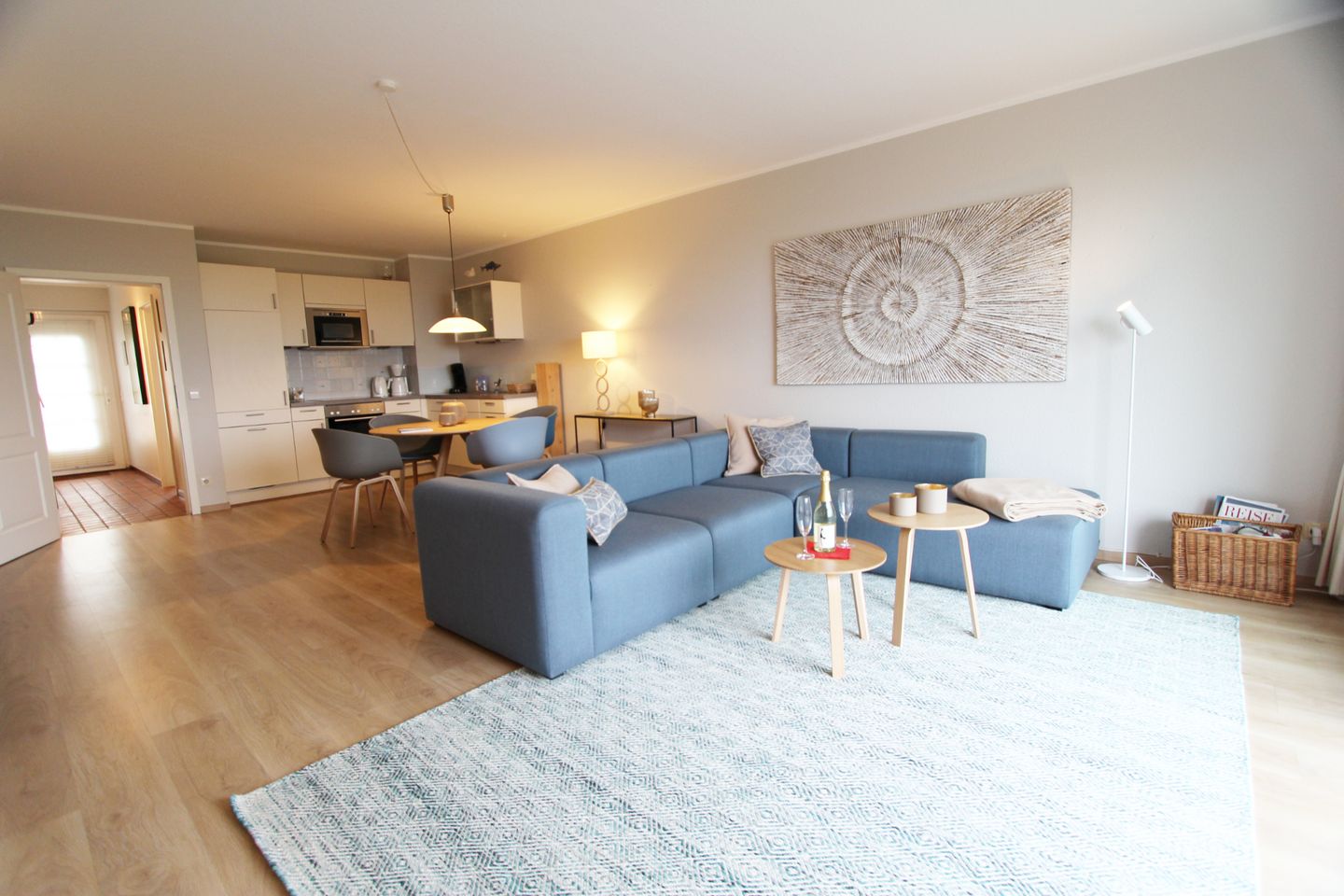 Nordseeblick II  - Dünenstr. 21, App. 2 Wenningstedt - Wohnzimmer