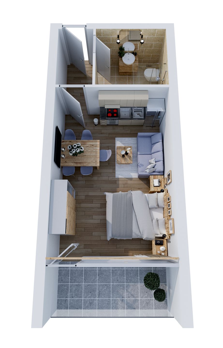 Smart Resorts Haus Brilliant Ferienwohnung 605 Winterberg - Ground plan
