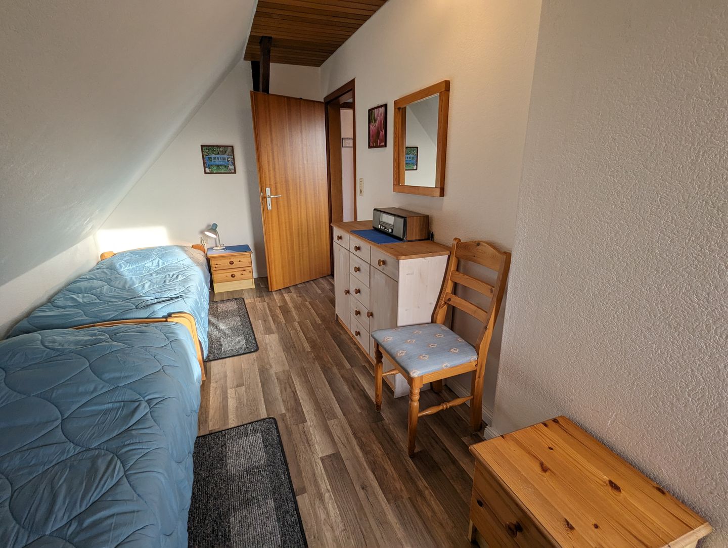 Haus Dorfschmiede Whg. Ankerplatz Alkersum - Schlafzimmer