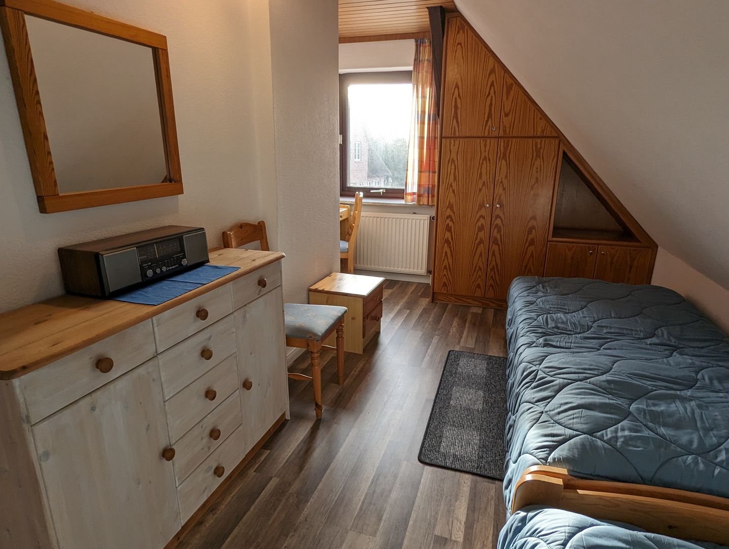 Haus Dorfschmiede Whg. Ankerplatz Alkersum - Schlafzimmer