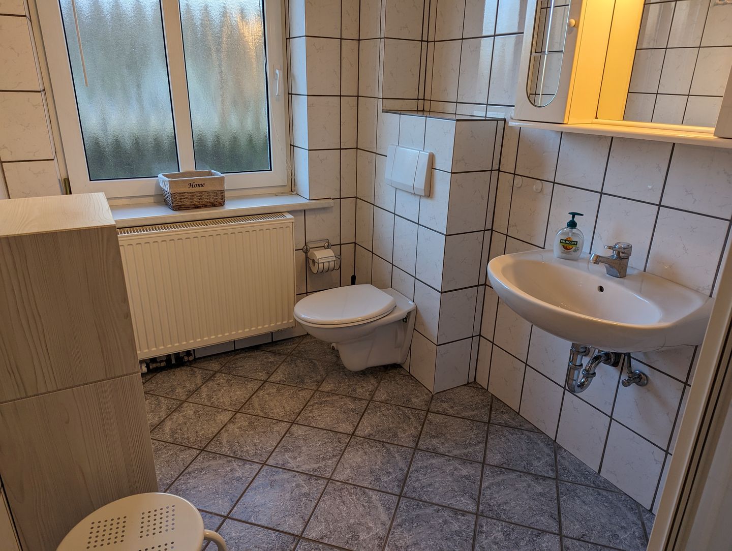 Haus Friesenglück Whg. Seepferdchen Alkersum - Badezimmer