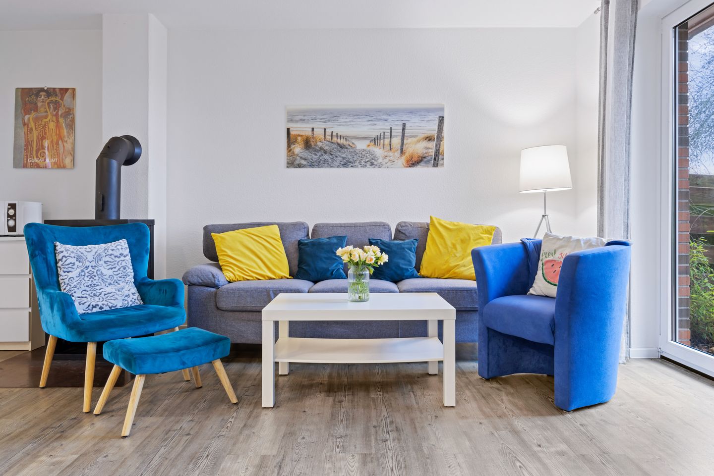 Urlauberdorf Urlauberdorf 33b Boltenhagen - Wohn-Essbereich mit Couch