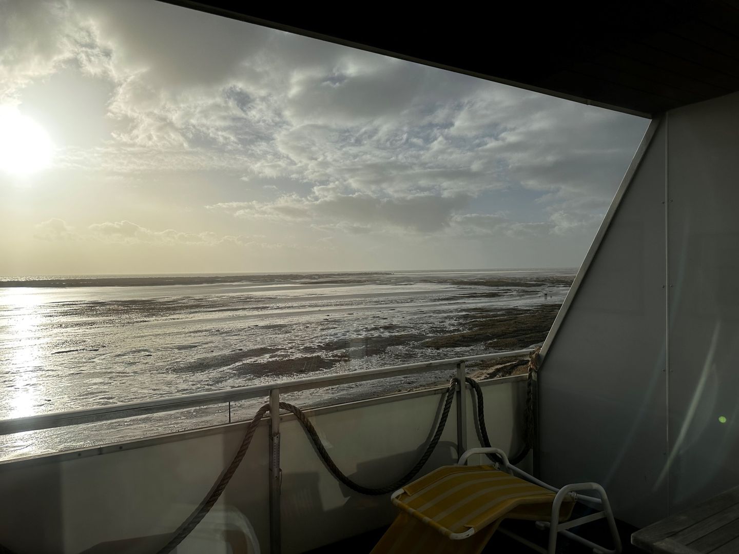  Ferienwohnung in direkter Strandlage, Balkon und Meerblick Wittdün auf Amrum - 