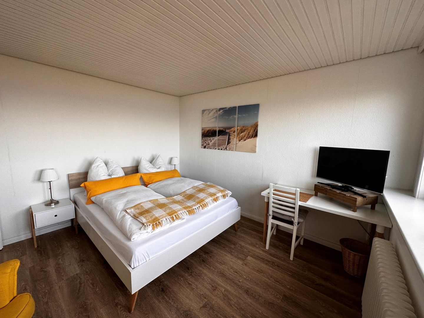 Haus Waasfrees Ferienwohnung Oland mit einmaliger Wattlage. Steenodde auf Amrum - 