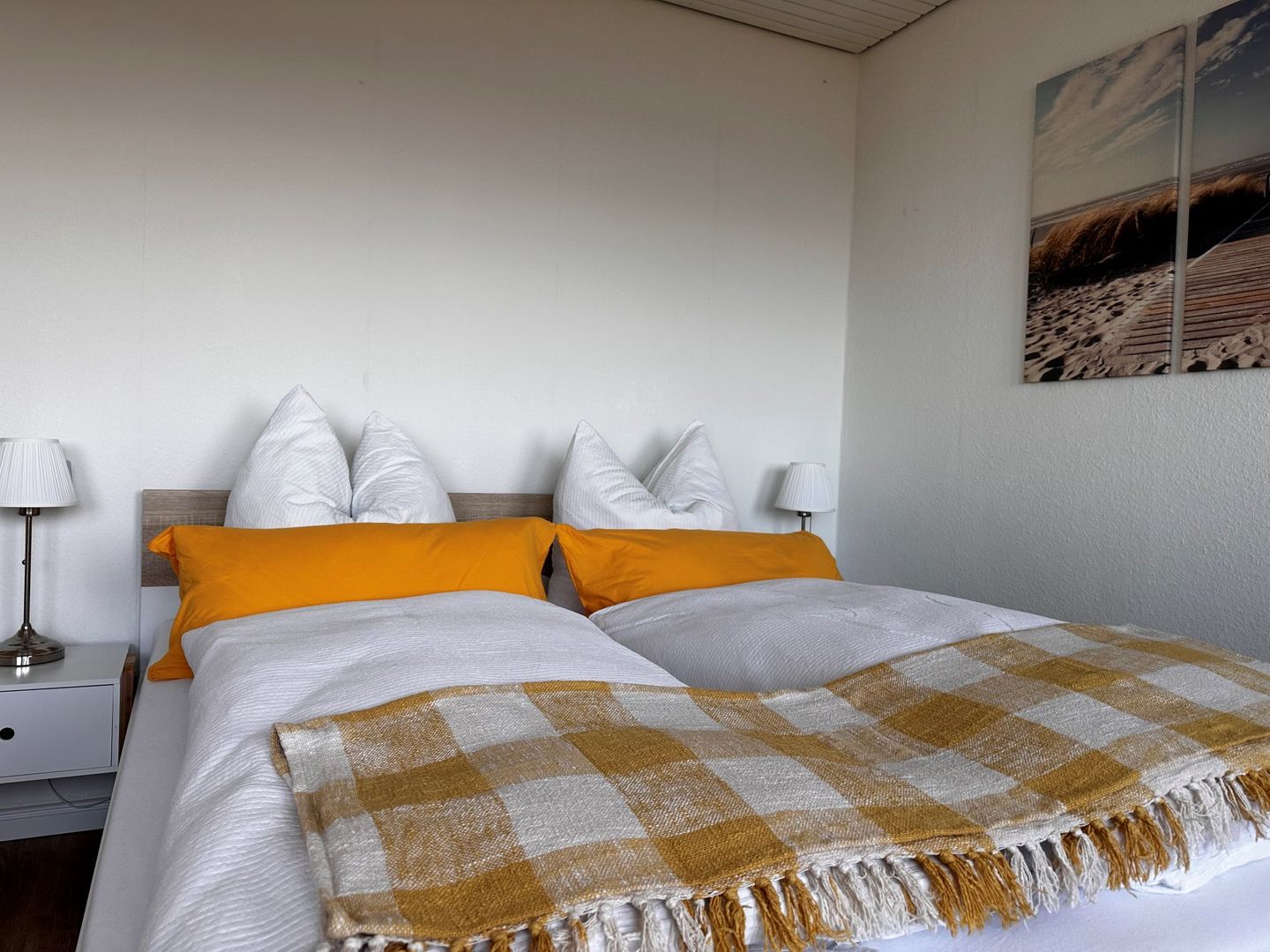 Haus Waasfrees Ferienwohnung Oland mit einmaliger Wattlage. Steenodde auf Amrum - 