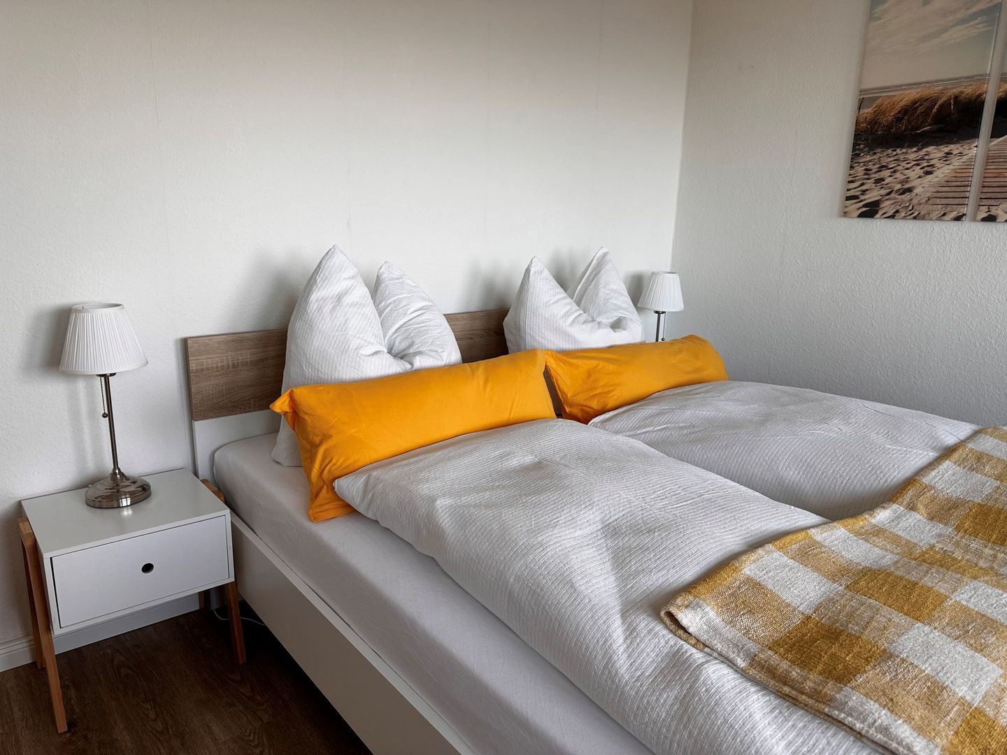 Haus Waasfrees Ferienwohnung Oland mit einmaliger Wattlage. Steenodde auf Amrum - 