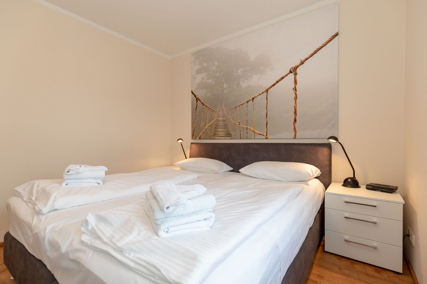 Ostseewelle Ostseewelle 21 Kühlungsborn - Schlafzimmer mit Doppelbett