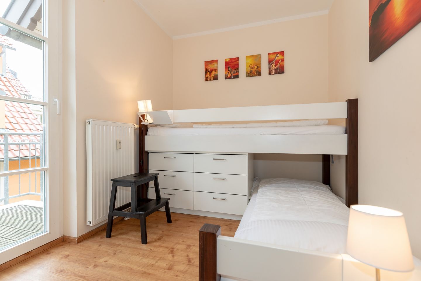 Ostseewelle Ostseewelle 21 Kühlungsborn - Schlafzimmer mit zwei Einzelbetten