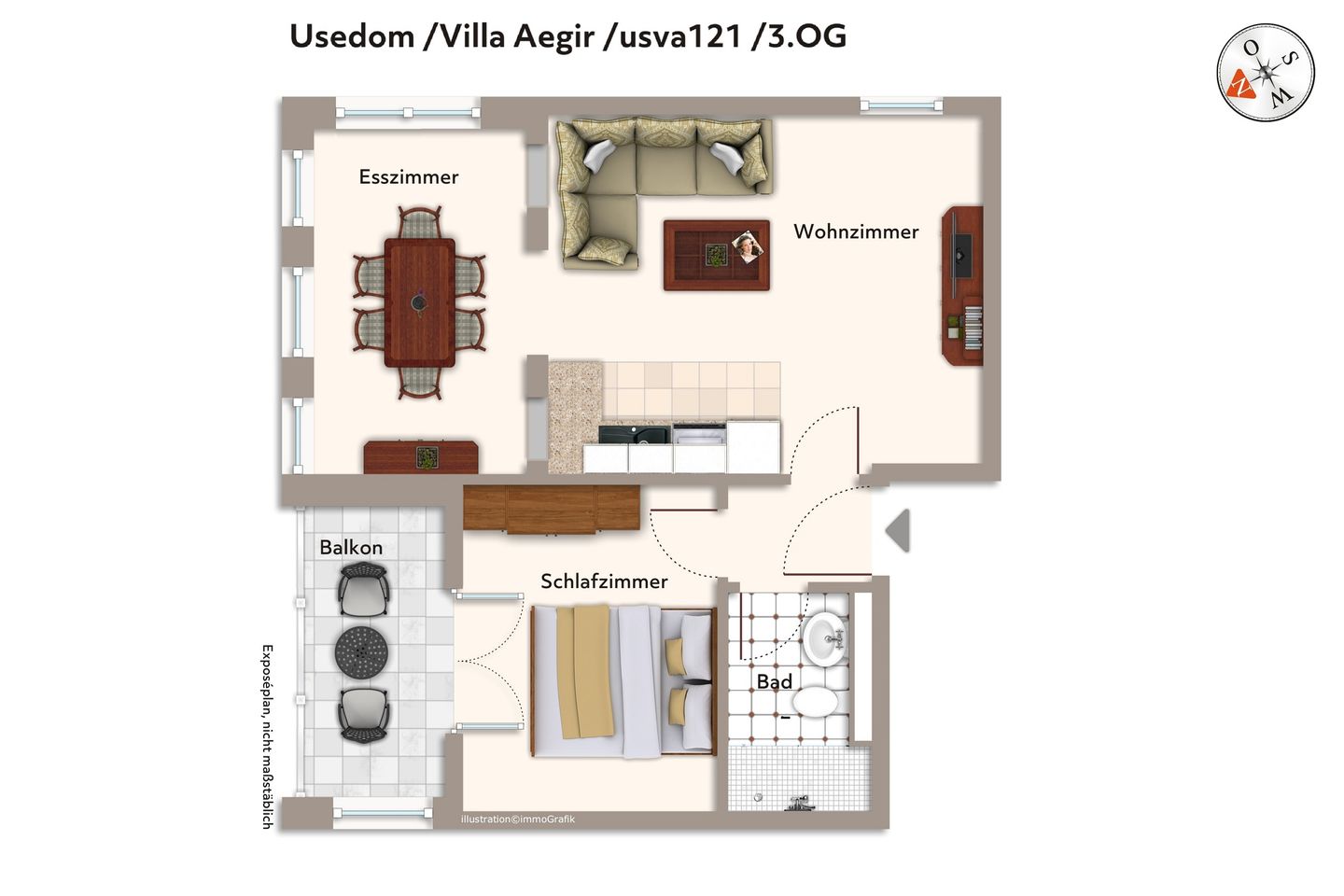 Villa Aegir Villa Aegir 121 Usedom - Grundriss