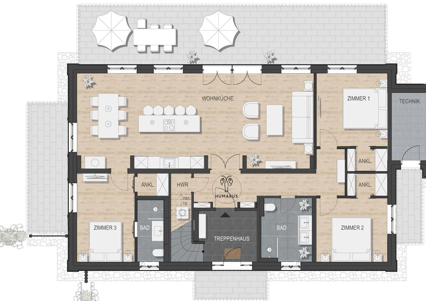 Hummergrund Humarus SPO Boehl - Grundriss