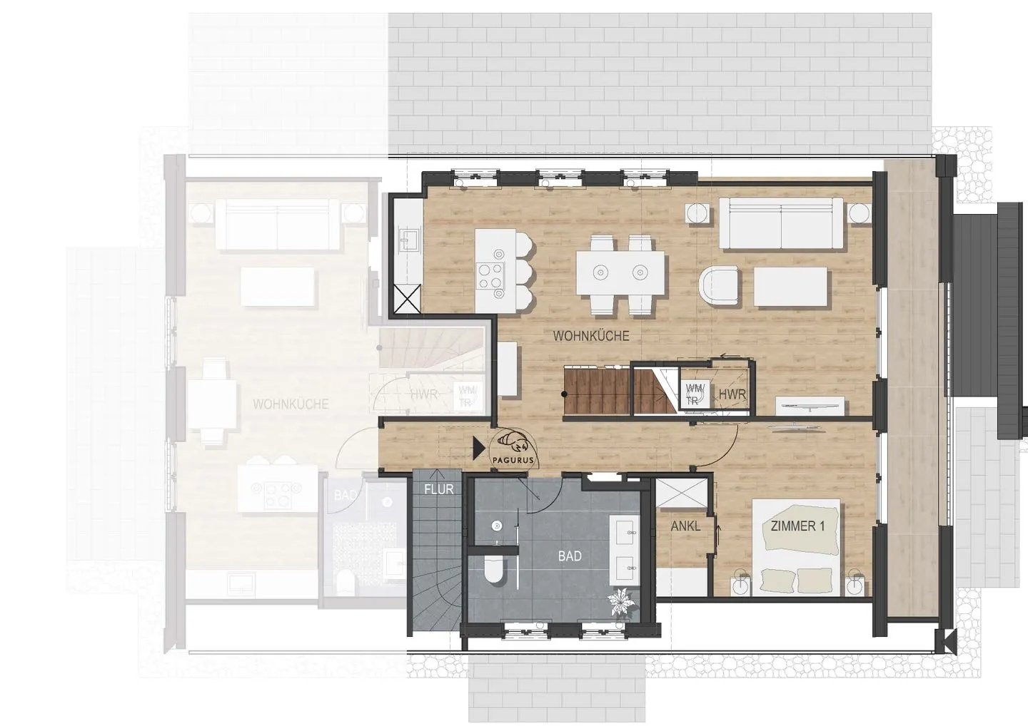 Hummergrund Pagurus SPO Boehl - Grundriss