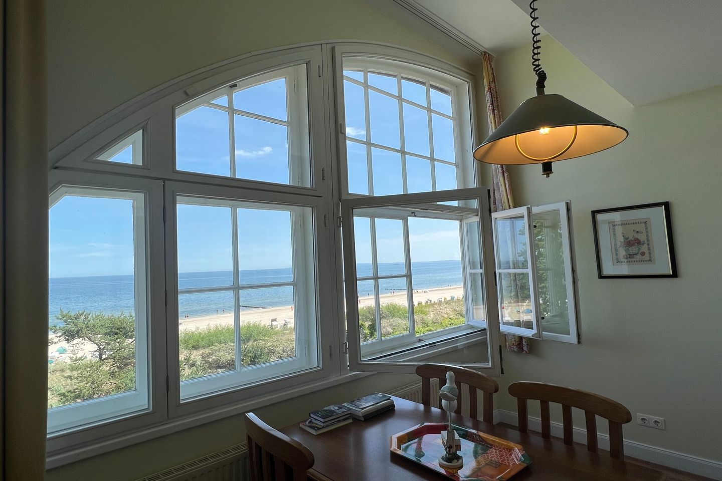 Seehof Seehof 33 Usedom - Wohn-Essbereich mit Ausblick