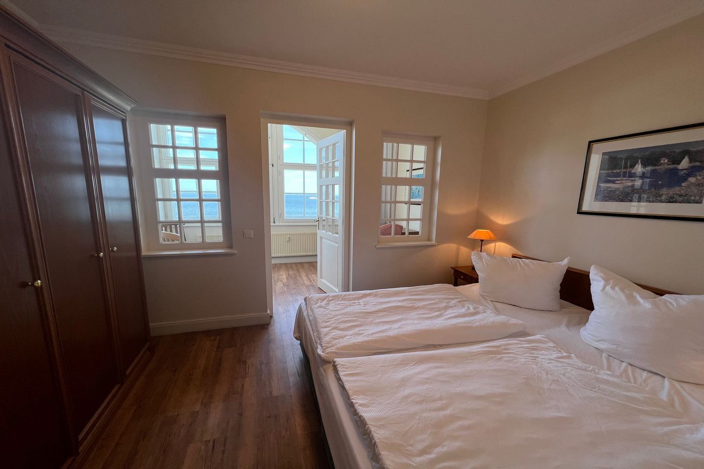 Seehof Seehof 33 Usedom - Schlafzimmer mit Doppelbett