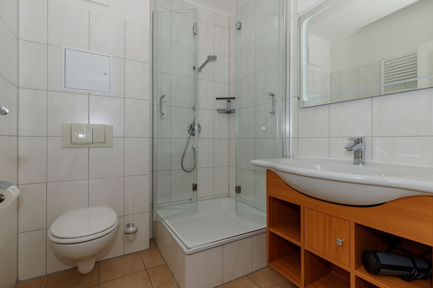 Apartment-Residenz Ostseestrand Apartment-Residenz Ostseestrand 21 Kühlungsborn - Badezimmer mit Dusche