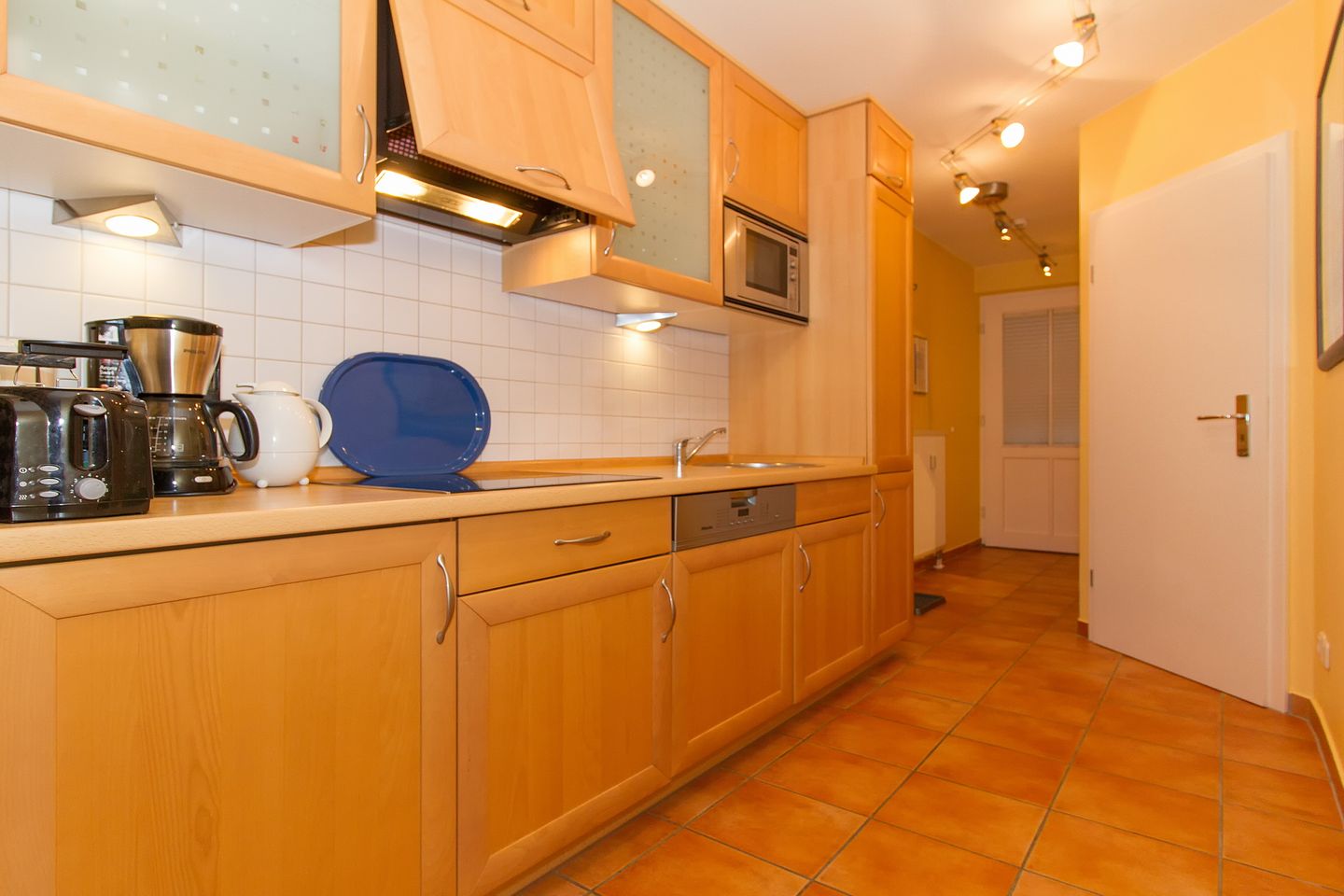 Meeresblick Meeresblick 205 Kühlungsborn - Wohn-Essbereich mit Küchenzeile