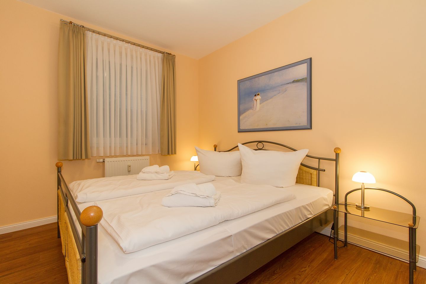 Meeresblick Meeresblick 205 Kühlungsborn - Schlafzimmer mit Doppelbett