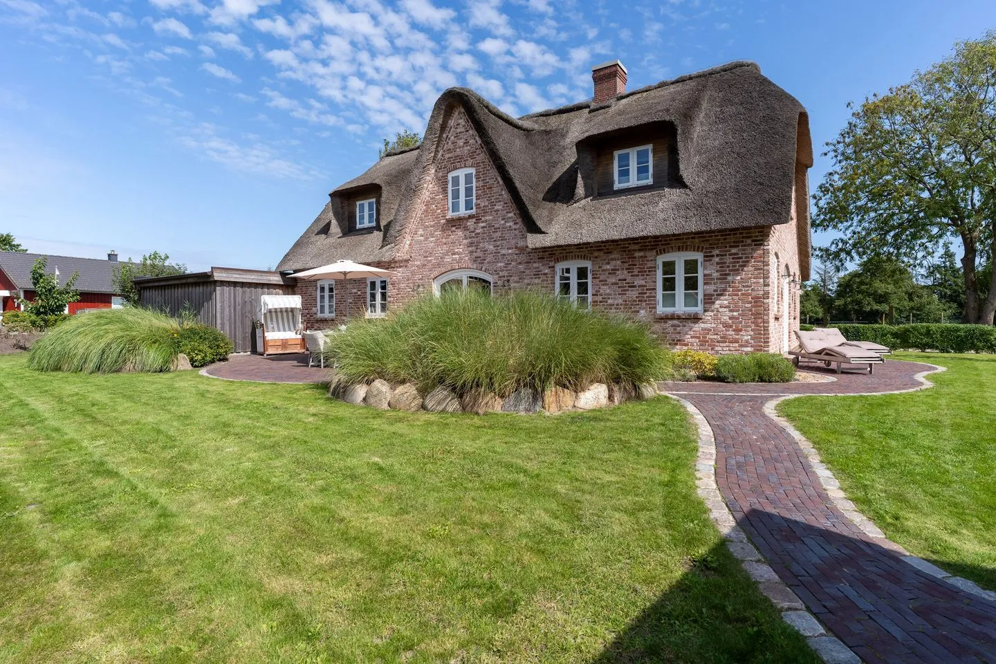 Einzelhaus Reetdachhaus Dünenreiter Reetdachhaus Dünenreiter SPO Dorf - 