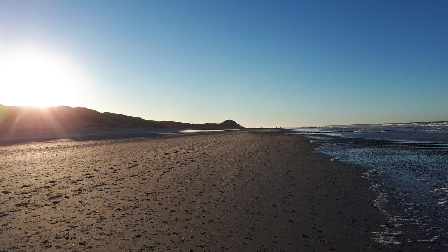  Haus Christine Wohnung 1 Strandkorb Norderney - Strand