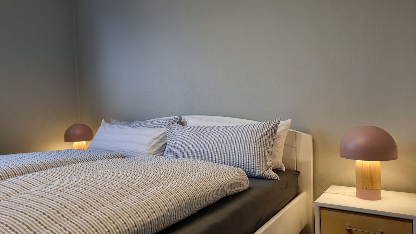 Haus Spökenkieker Loppersum Kiebitzdelle Dünen - Schlafzimmer